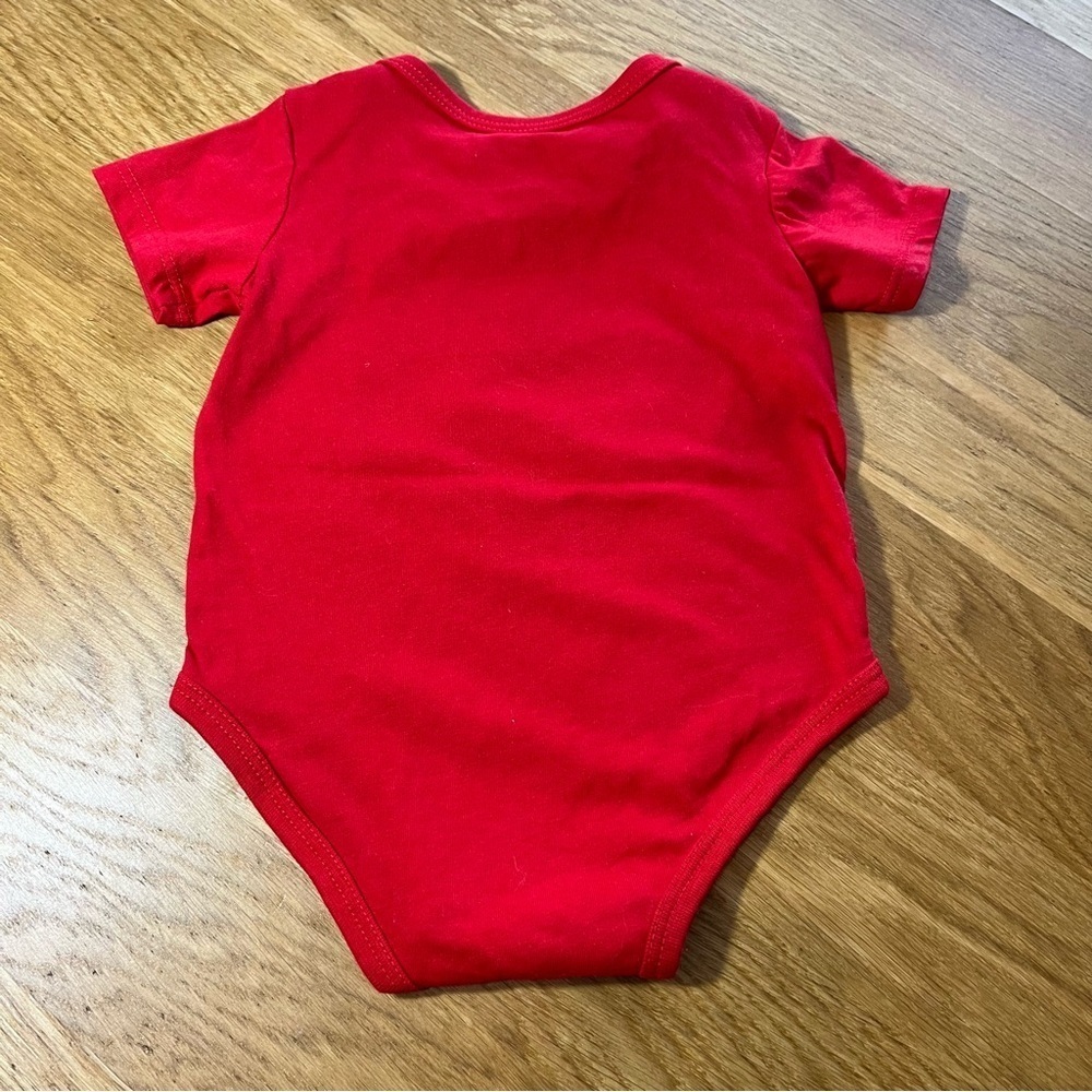 Nike Red 'Little Legend' Baby Onesie - Picture 5 of 5